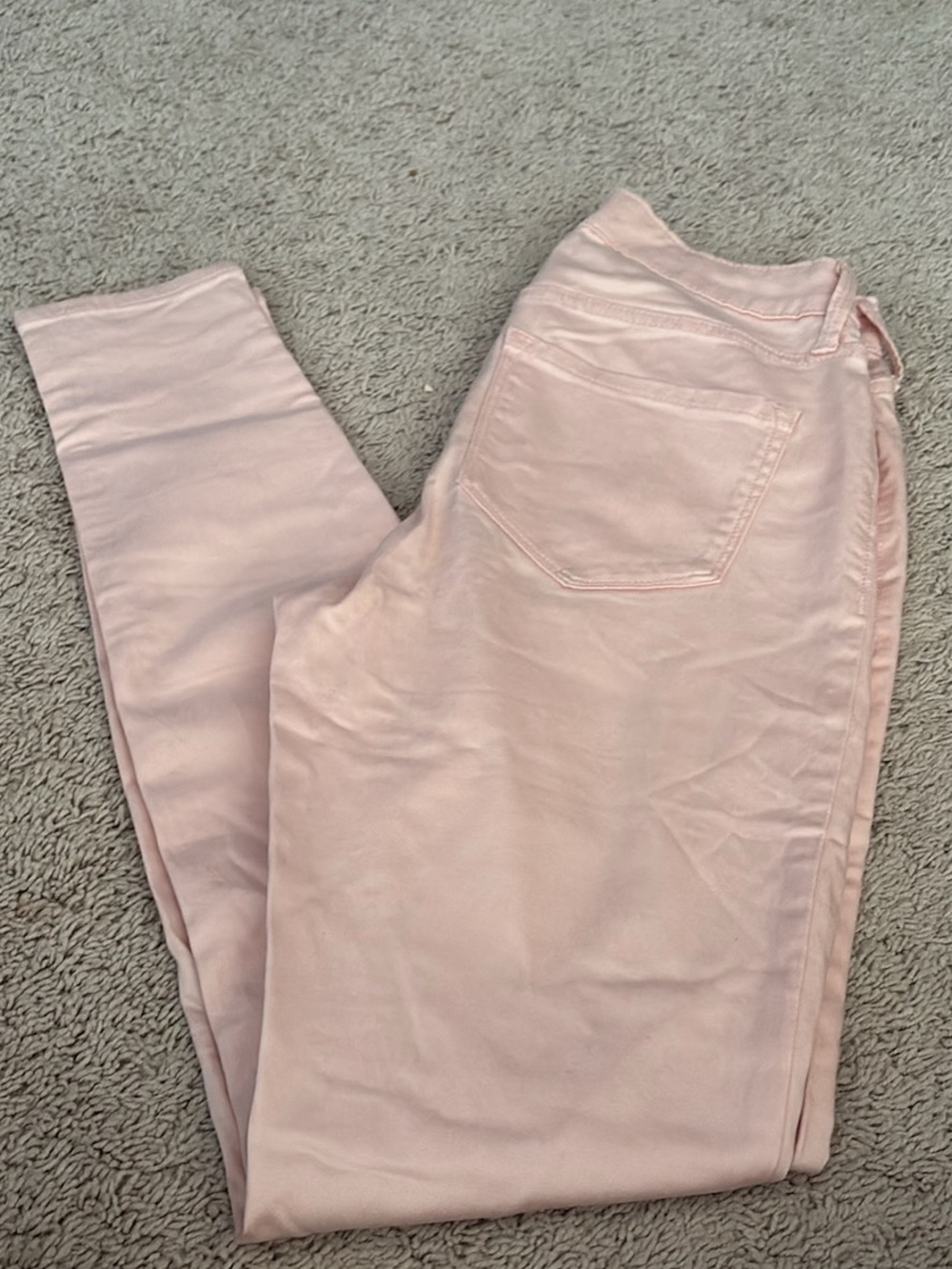 Old Navy Peach Super Skinny High-Rise Jeans - size 0